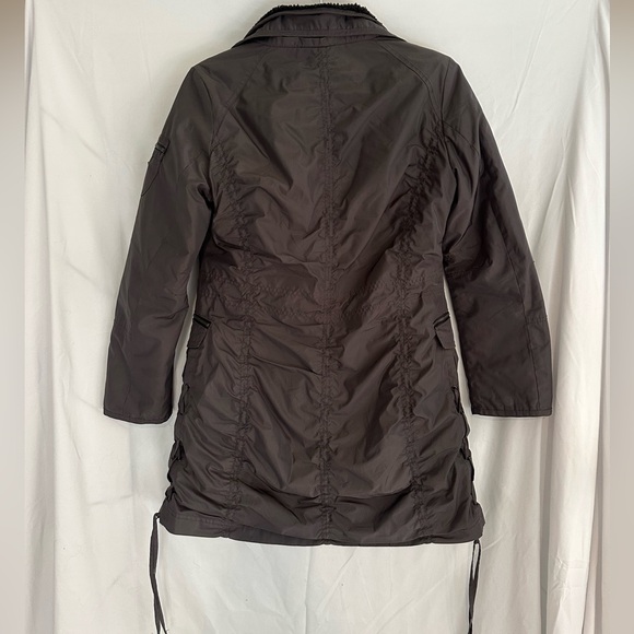 Laundry By Shelli Segal 2 Piece Coat with Leopard Lining Size PM (Petite Medium) - Picture 2 of 7